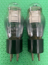 Load image into Gallery viewer, Matched Pair RCA Cunningham Radiotron Number Type 30 #30 Vacuum Tubes Engraved Base Shoulder ST Shape NOS-Testing