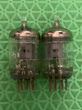Load image into Gallery viewer, Matched Pair General Electric GE 5654 JG-5654 6AK5 6096 6J1 6J2 Vacuum Tubes