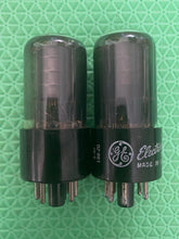 Load image into Gallery viewer, Matched Pair Ken-Rad 6K6 6K6GT Vacuum Tubes Black Glass