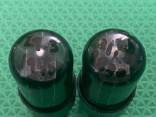 Load image into Gallery viewer, Matched Pair General Electric GE 6K6 6K6GT Vacuum Tubes Black Glass NOS-Testing