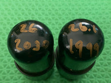 Load image into Gallery viewer, Matched Pair Tung-Sol 6K6 6K6GT Black Bottles Vacuum Tubes NOS-Testing