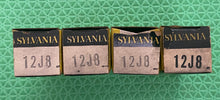 Load image into Gallery viewer, 5 Sylvania 12J8 Vacuum Tubes NOS NIB Lot Of Five