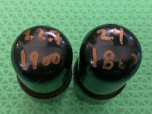 Load image into Gallery viewer, Matched Pair Tung-Sol 6K6 JAN-CTL-6K6GT Milspec Black Bottles Vacuum Tubes NOS-Testing