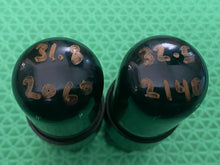 Load image into Gallery viewer, Matched Pair Tung-Sol 6K6 6K6GT Black Bottles Vacuum Tubes NOS-Testing