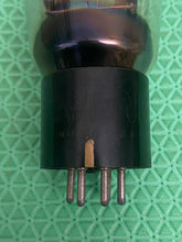 Load image into Gallery viewer, Sylvania Black Plate 5U4 5U4G Hanging Filament Vacuum Tube Rectifier Shoulder ST Shape