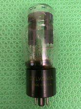 Load image into Gallery viewer, Sylvania 5Y3 5Y3G Vacuum Tube Rectifier Black Plate ST Shoulder Shape