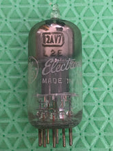 Load image into Gallery viewer, Lansdale 12AV7 Vacuum Tube NOS NIB Black Plate For Your Univalve