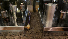 Load image into Gallery viewer, Matched Pair General Electric GE 6SN7 6SN7GTB Vacuum Tubes Copper Support Rods
