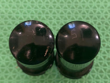 Load image into Gallery viewer, Matched Pair General Electric GE 6SN7 6SN7GTA Vacuum Tubes Copper Support Rods Phono Preamp Grade