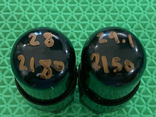 Load image into Gallery viewer, Matched Pair Tung-Sol 6K6 6K6GT Vacuum Tubes Black Glass NOS-Testing