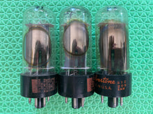 Load image into Gallery viewer, Matched Trio Sylvania Silvertone 22DE4 Vacuum Tubes