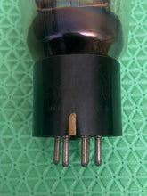 Load image into Gallery viewer, Sylvania Black Plate 5U4 5U4G Hanging Filament Vacuum Tube Rectifier Shoulder ST Shape