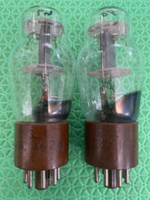 Load image into Gallery viewer, Matched Pair RCA 1626 USA VT-137 Vacuum Tubes Milspec Micanol Bases