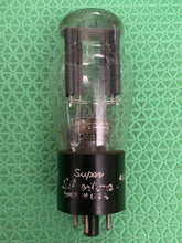 Load image into Gallery viewer, Super Silvertone 5Y3 5Y3G Vacuum Tube Rectifier Black Plate ST Shoulder Shape