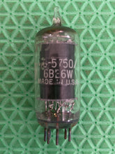 Load image into Gallery viewer, General Electric GE 5750 JG5750 CV453 6BE6W Vacuum Tube Milspec NOS NIB