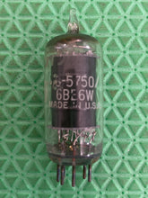 Load image into Gallery viewer, General Electric GE 5750 JG5750 CV453 6BE6W Vacuum Tube Milspec NOS NIB