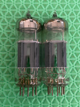 Load image into Gallery viewer, Matched Pair Toshiba 6FQ7 6CG7 Vacuum Tubes Copper Support Rods