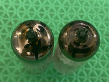 Load image into Gallery viewer, Matched Pair Toshiba 6FQ7 6CG7 Vacuum Tubes Copper Support Rods