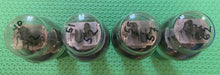 Load image into Gallery viewer, 4 Sylvania 6N7 Vacuum Tubes Shoulder ST Style Lot Of Four