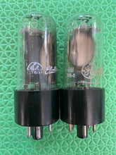 Load image into Gallery viewer, Matched Pair General Electric GE 6DE4 Vacuum Tube Rectifiers NOS-Testing