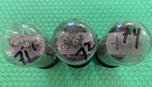 Load image into Gallery viewer, Matched Trio Sylvania Silvertone 22DE4 Vacuum Tubes