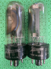 Load image into Gallery viewer, Matched Pair RCA 6DE4 Vacuum Tube Rectifiers