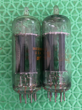 Load image into Gallery viewer, Matched Pair RCA 6FQ7 / 6CG7 Vacuum Tubes NOS NIB