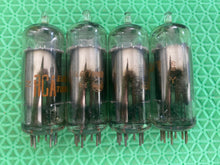 Load image into Gallery viewer, 4 RCA 6FQ7 / 6CG7 Vacuum Tubes Lot Of Four