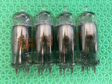 Load image into Gallery viewer, 4 RCA 6FQ7 / 6CG7 Vacuum Tubes Lot Of Four