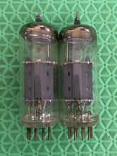 Load image into Gallery viewer, Matched Pair Toshiba 6FQ7 6CG7 Vacuum Tubes Copper Support Rods