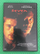 Load image into Gallery viewer, Seven Brad Pitt Morgan Freeman DVD