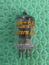 Load image into Gallery viewer, Western Electric WE 6AS6 JAN-6AS6 Milspec Vacuum Tube