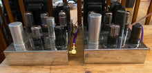 Load image into Gallery viewer, Matched Pair General Electric GE 6SN7 6SN7GTB Vacuum Tubes Copper Support Rods