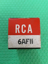 Load image into Gallery viewer, RCA 6AF11 Vacuum Tube NOS NIB