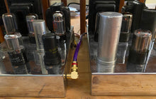 Load image into Gallery viewer, Matched Pair General Electric GE 6SN7 6SN7GTB Vacuum Tubes Copper Support Rods