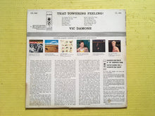 Load image into Gallery viewer, Vic Damone That Towering Feeling! Vinyl LP Columbia "360" Sound Guaranteed High-Fidelity CL 900
