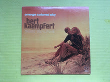 Load image into Gallery viewer, Bert Kaempfert Orange Colored Sky Vinyl LP Decca Stereo DL 75256
