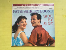Load image into Gallery viewer, Pat &amp; Shirley Boone Side By Side Dot Ultra High Fidelity Stereophonic Recording Vinyl LP DLP 25199
