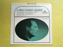 Load image into Gallery viewer, Tchaikovsky Symphony 6 In B Minor Carlo Maria Giulini Philharmonia Orchestra Stereo LP Seraphim S-60031
