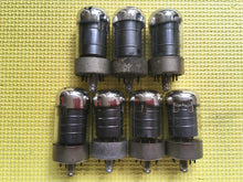Load image into Gallery viewer, 7 Matched Sylvania 7A7 Vacuum Tubes Valves NOS-Testing Lot Of Seven
