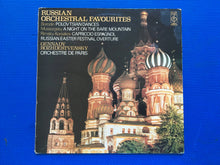 Load image into Gallery viewer, Russian Orchestral Favourites Orchestre De Paris Conducted By Gennady Rozhdestvensky EMI Classics For Pleasure Stereo LP CFP 4397

