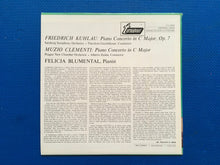 Load image into Gallery viewer, Kuhlau Piano Concerto In C Major Clementi Felicja Blumental Turnabout Vox Records Stereo LP TV-S 34375

