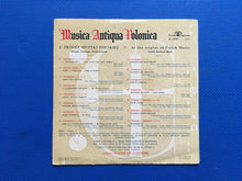 Load image into Gallery viewer, Musica Antiqua Polonica Stanislaw Galonski Conductor Chor Chlopiecy I Meski Filharmonii Pomoroskiej Mono LP Polskie Muza Nagrania XL 0294
