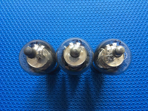 Matched Trio Majestic Number Type 24 G-24 G24 Vacuum Tubes Valves Globe Balloon Style