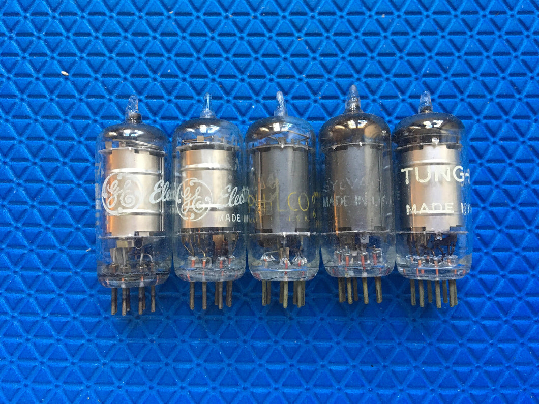 5 US-Made 1T4 Vacuum Tubes Valves NOS NIB Lot Of Five