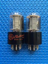 Load image into Gallery viewer, Matched Pair General Electric GE 12SN7 12SN7GTA Vacuum Tubes Valves NOS-Testing
