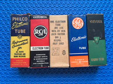 Load image into Gallery viewer, 5 US-Made 1S5 Vacuum Tubes NOS NIB Lot Of Five

