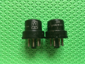 Matched Pair RCA VT-90 JRC-6H6 VT90 6H6 Vacuum Tubes Valves Milspec
