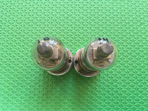 Matched Pair General Electric GE 2E26 Vacuum Tubes Valves NOS-Testing