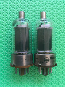 Matched Pair RCA 2E26 Vacuum Tubes Valves NOS-Testing